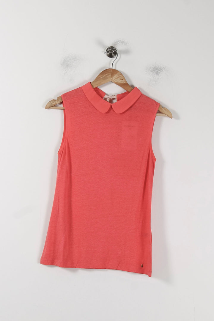 Débardeur Orange - Taille S/36 de la marque Des petits hauts | PARAD51252 - Vendu par Paradigme - Image 2