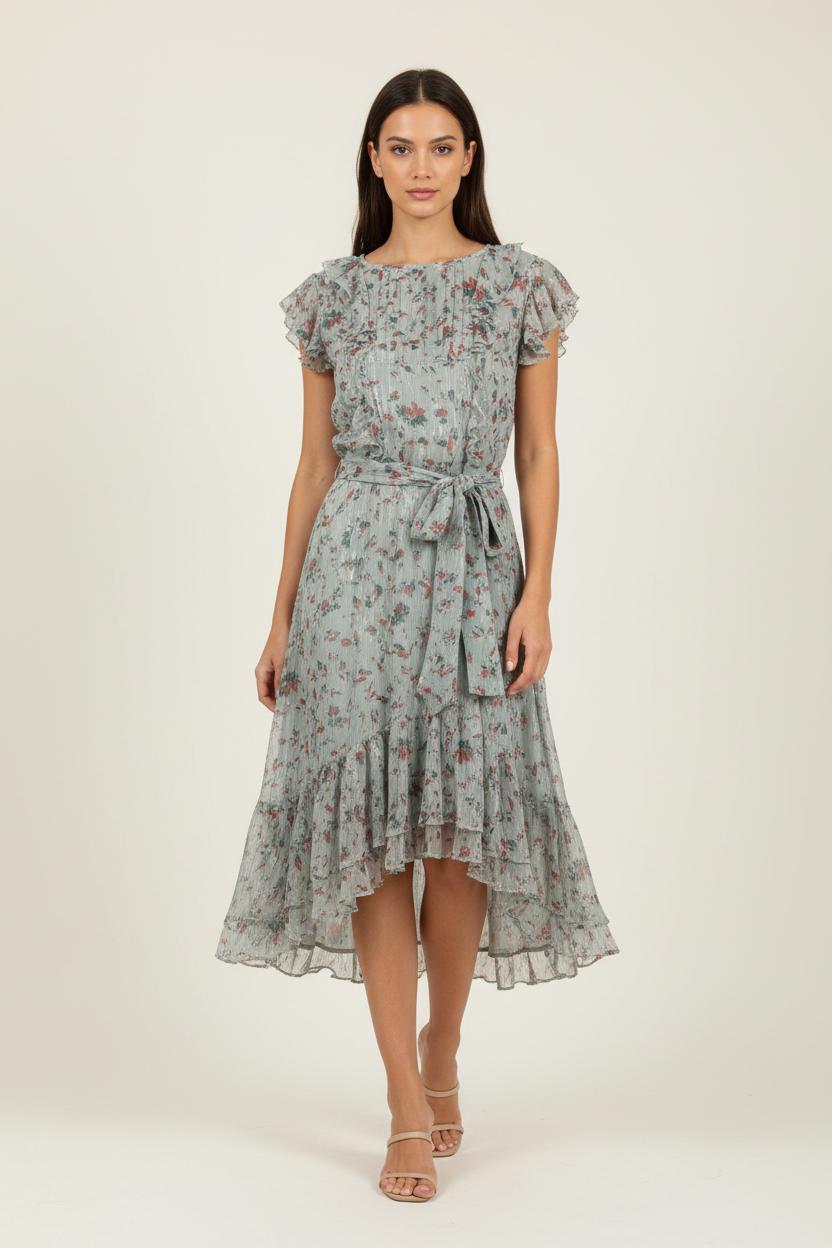 Robe Midi Multicolore - Taille M/38 de la marque Bérénice | PARAD51256 - Vendu par Paradigme - Image 1