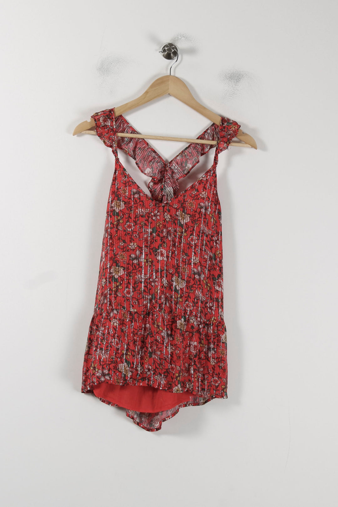 Caraco Rouge - Taille S/36 de la marque Bérénice | PARAD51261 - Vendu par Paradigme - Image 2