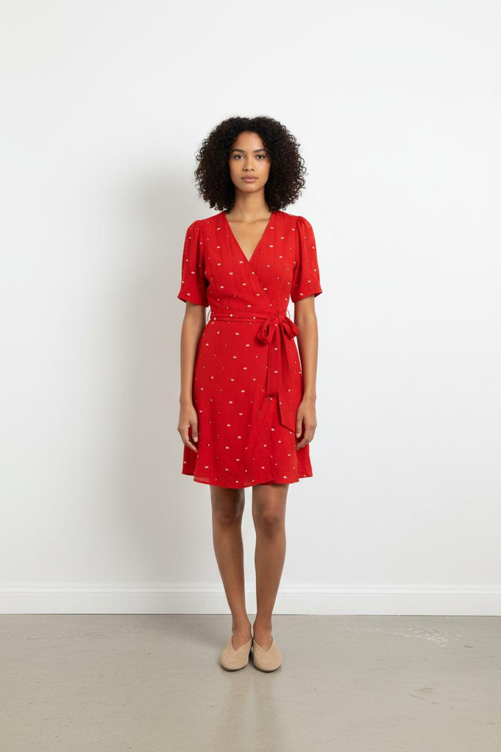 Robe Portefeuille Rouge - Taille L/40
