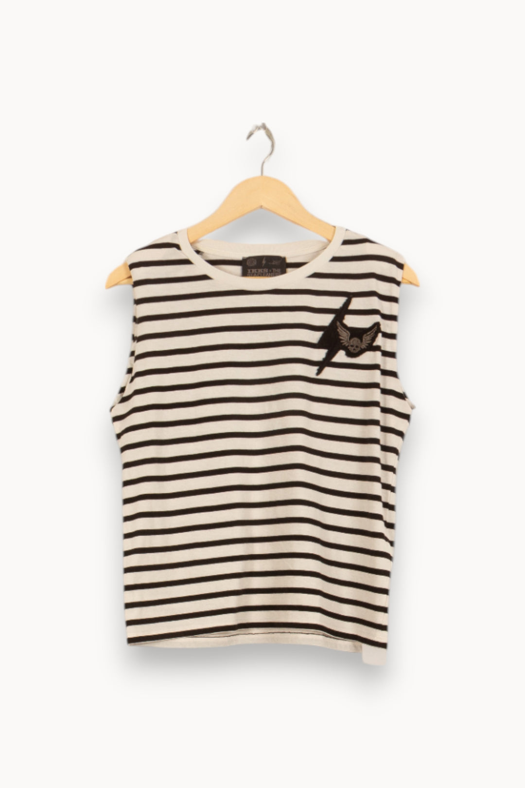 Débardeur Blanc et Noir - Taille S/36 de la marque IKKS | PARAD51270 - Vendu par Paradigme - Image 2