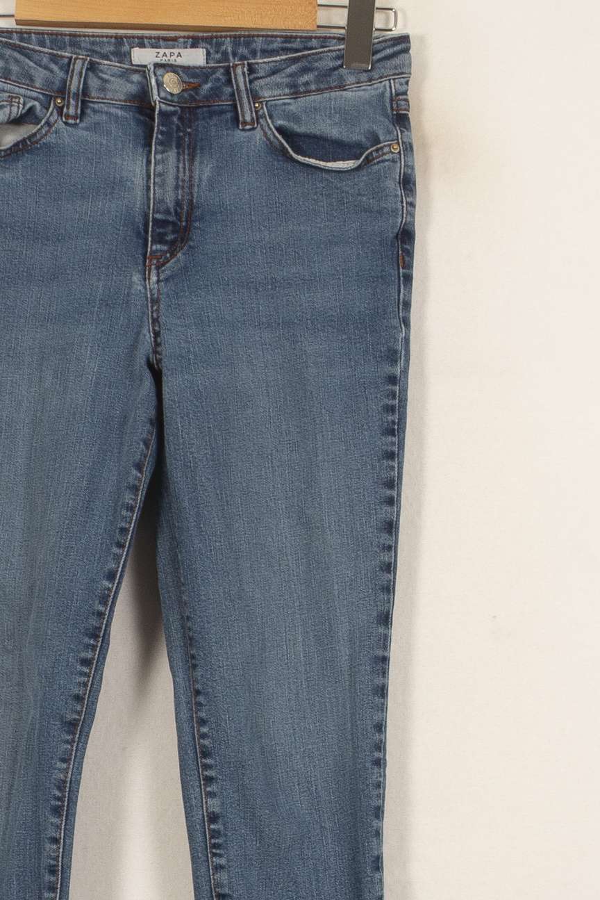 Jean Skinny Bleu - Taille M/38 de la marque ZAPA | PARAD51276 - Vendu par Paradigme - Image 3