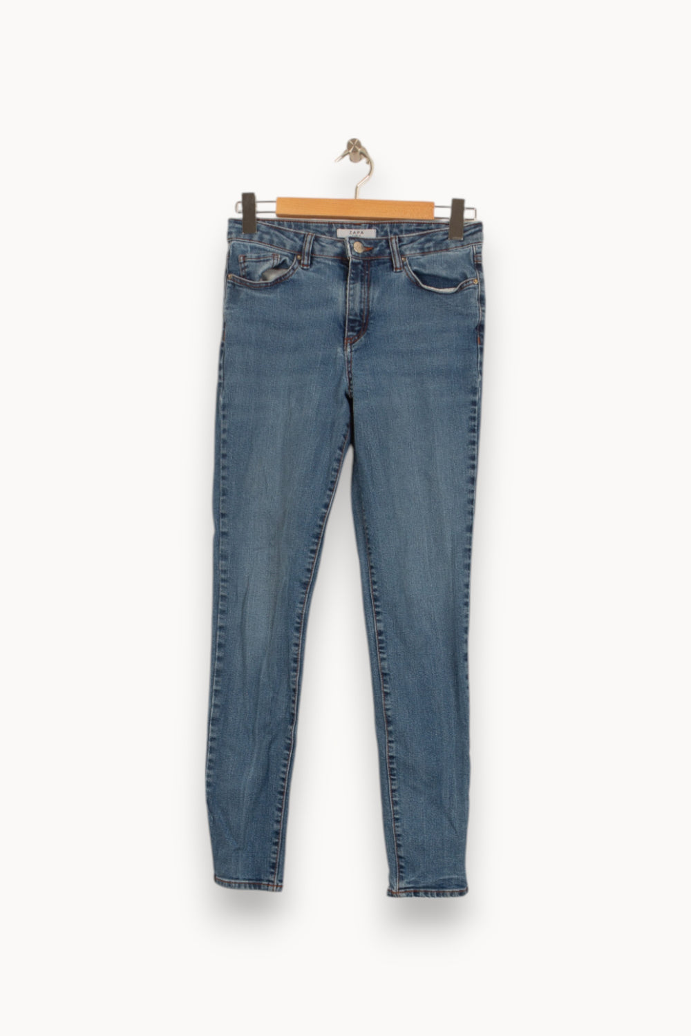 Jean Skinny Bleu - Taille M/38 de la marque ZAPA | PARAD51276 - Vendu par Paradigme - Image 2