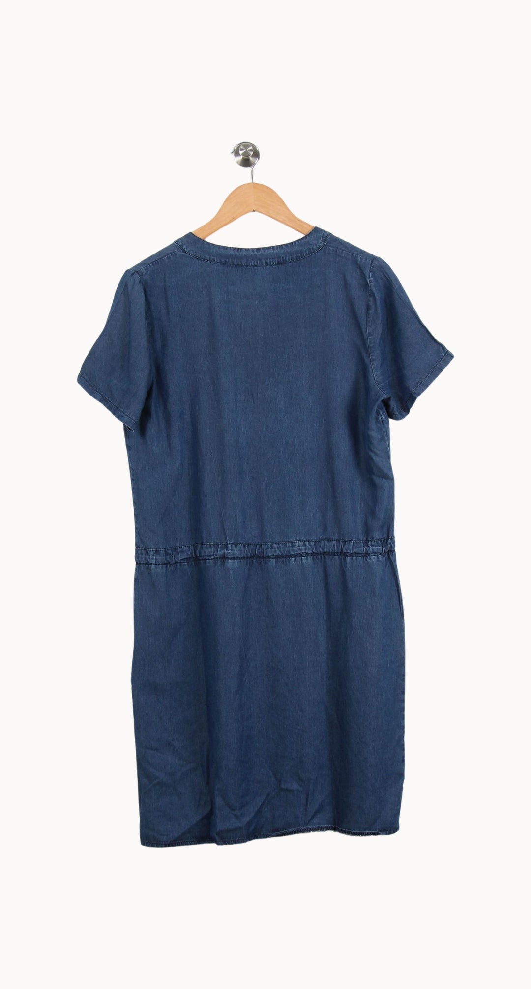 Robe Chemise Bleue - Taille S/36 de la marque La Fée Maraboutée | PARAD51283 - Vendu par Paradigme - Image 4