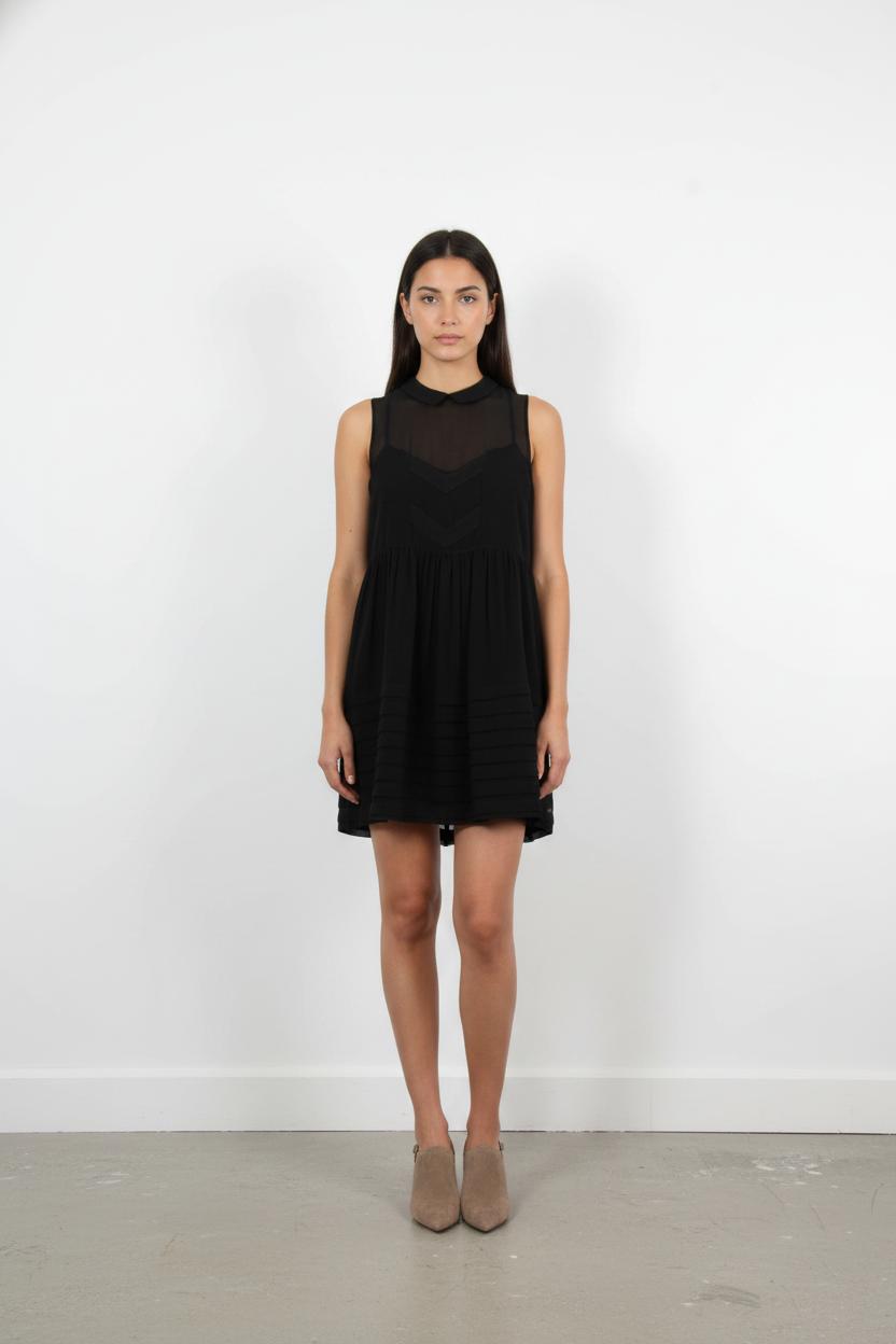 Robe Sans Manches Noire - Taille L/40
