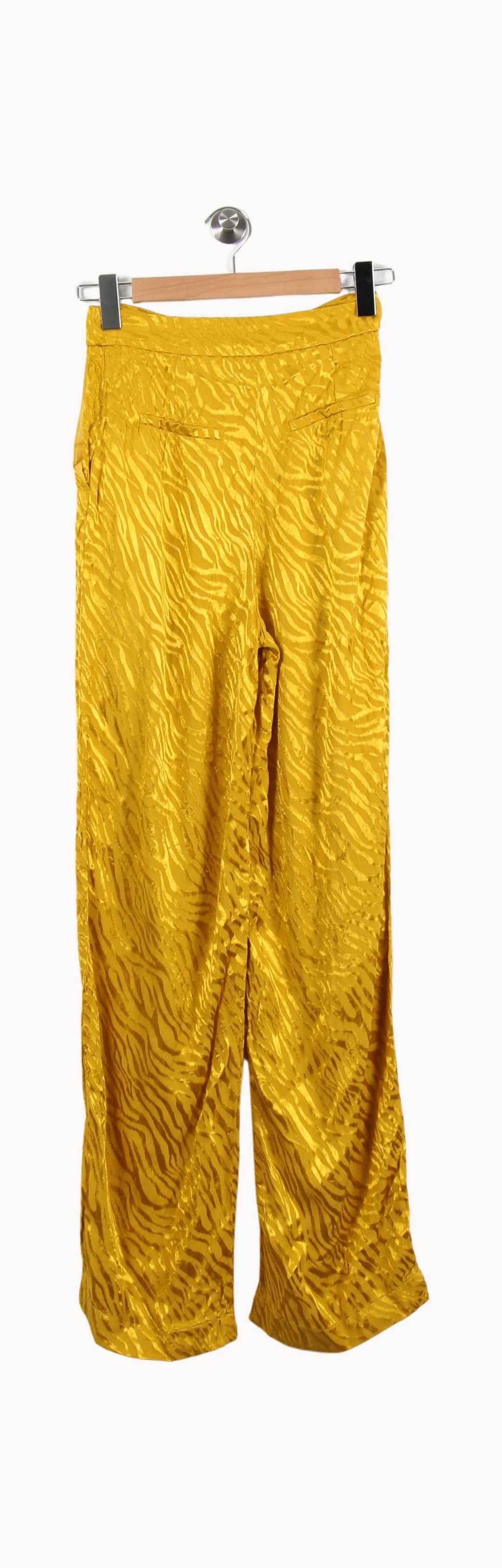 Pantalon Jaune - Taille XS/34 de la marque Balzac Paris | PARAD51301 - Vendu par Paradigme - Image 4