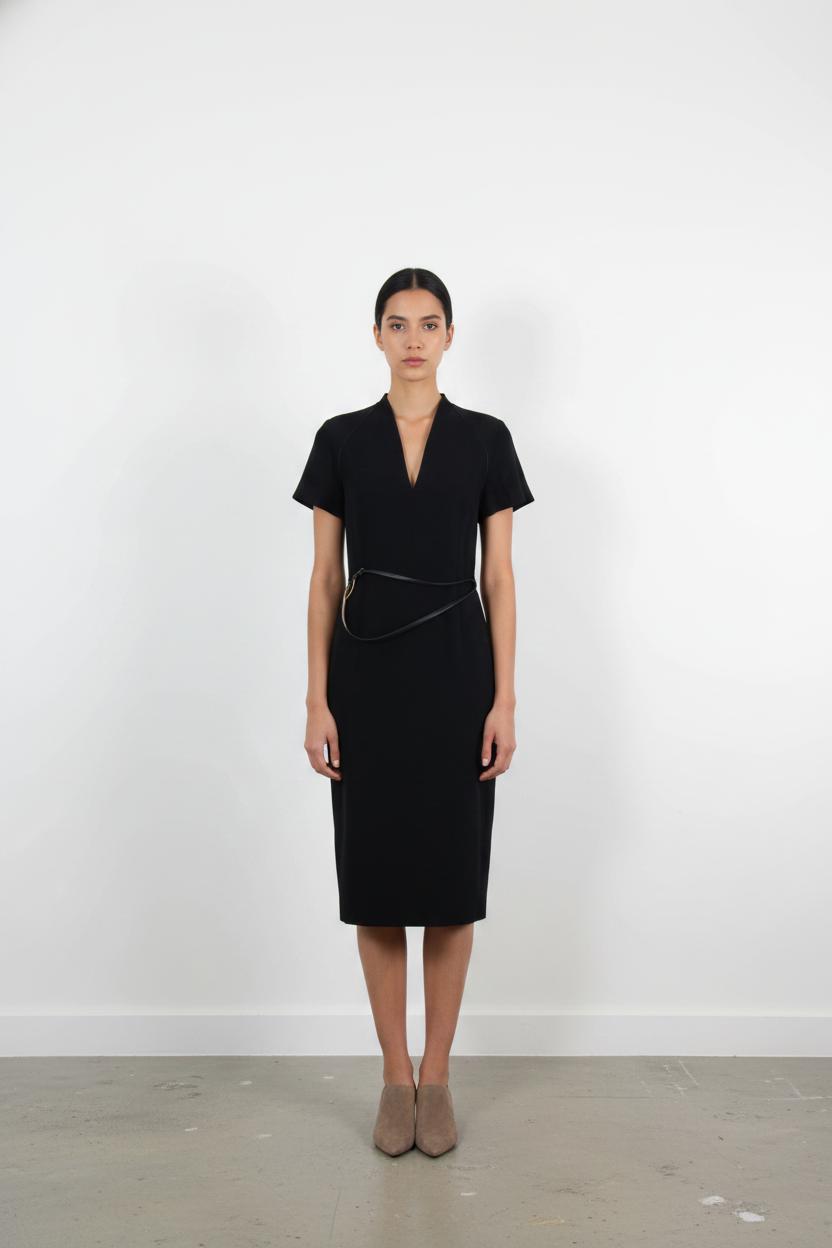 Robe Droite Bleu - Taille M/38