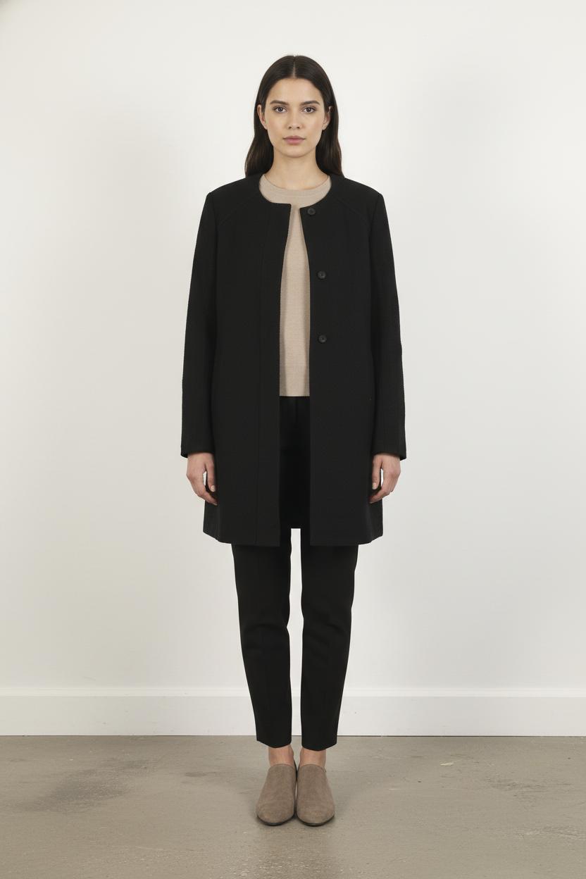 Manteau Noir - Taille L/40