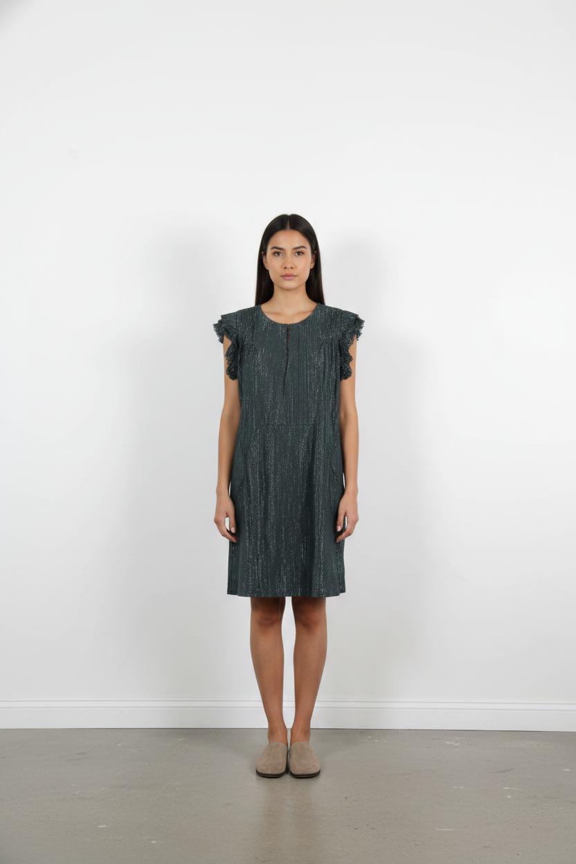 Robe Courte Verte - Taille L/40