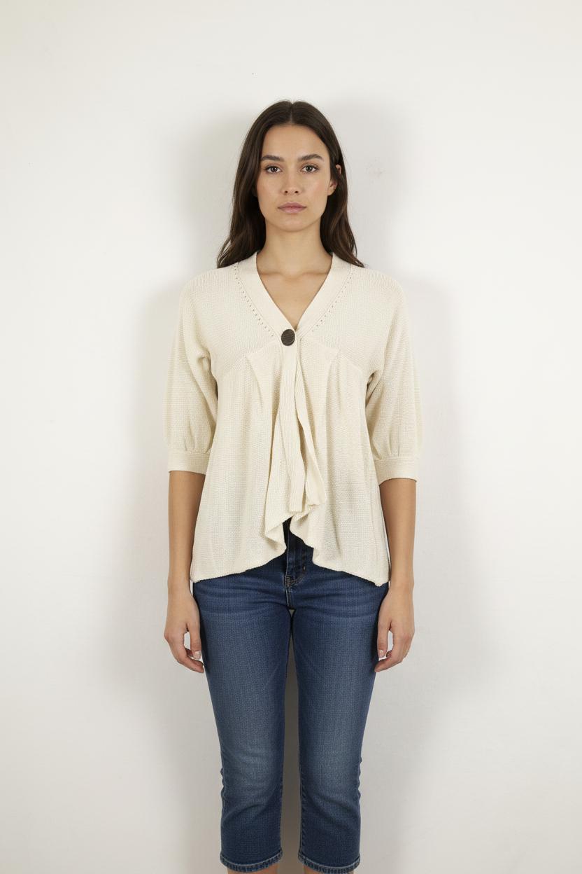 Cardigan Blanc - Taille L/40