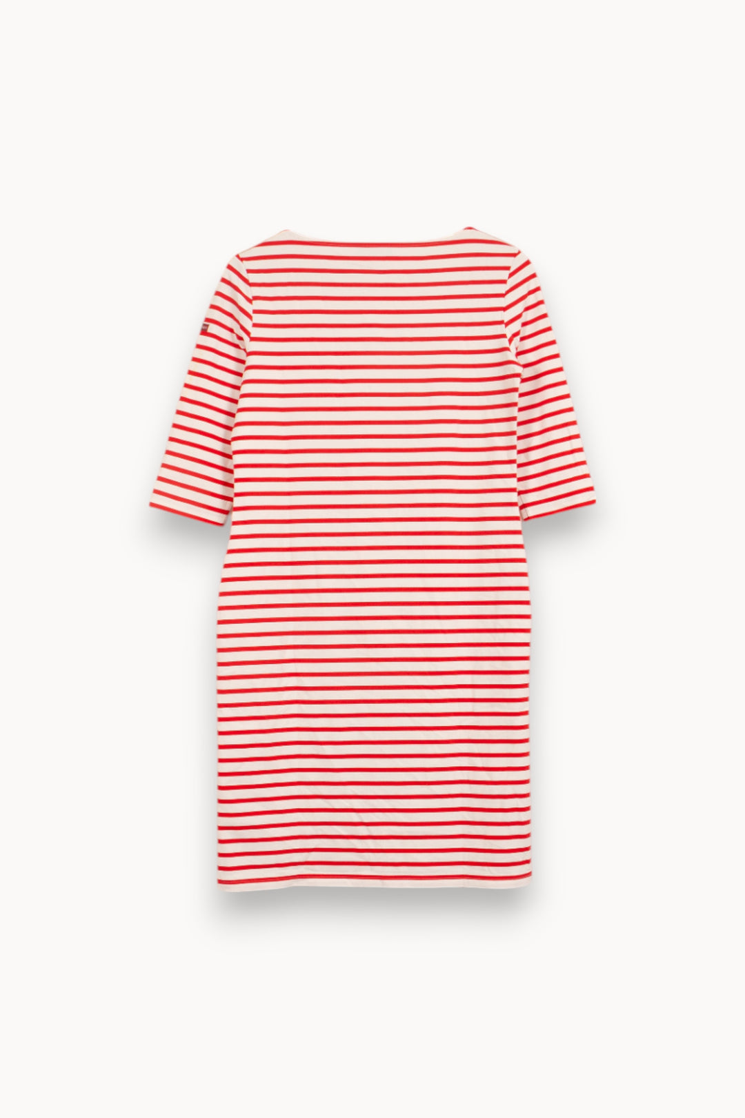 Robe Midi Rayée Blanche et Rouge - Taille L/40 de la marque Saint James | PARAD51339 - Vendu par Paradigme - Image 4