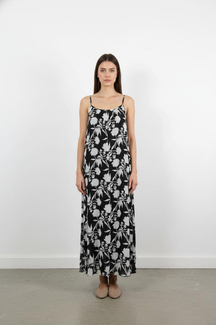 Robe Longue Noire et Blanche - Taille M/38