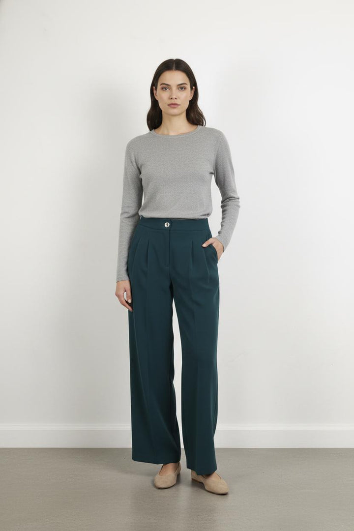 Pantalon Large Vert - Taille M/38