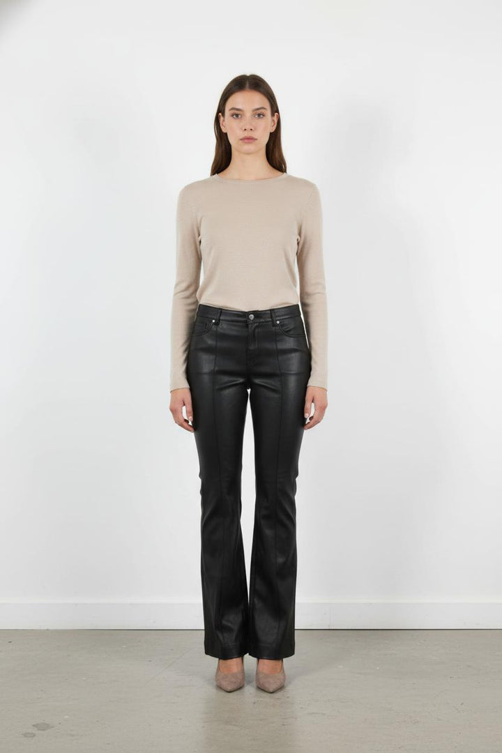 Pantalon Évasé Noir - Taille M/38