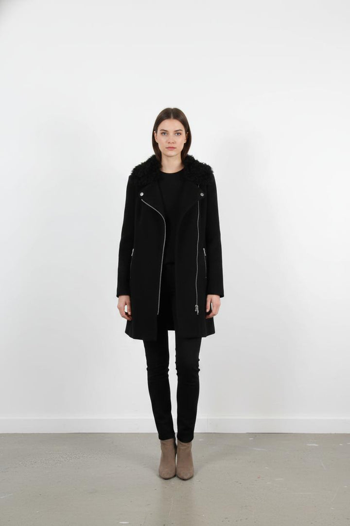 Manteau Noir - Taille S/36