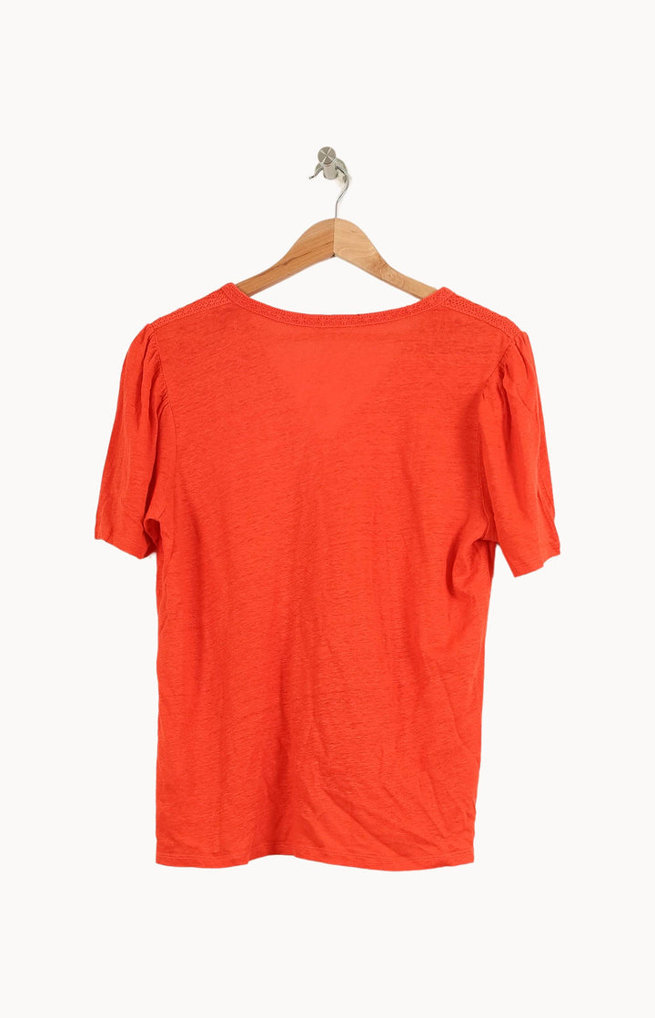 Tee-shirt Orange - Taille L/40 de la marque Maison 123 | PARAD51355 - Vendu par Paradigme - Image 4