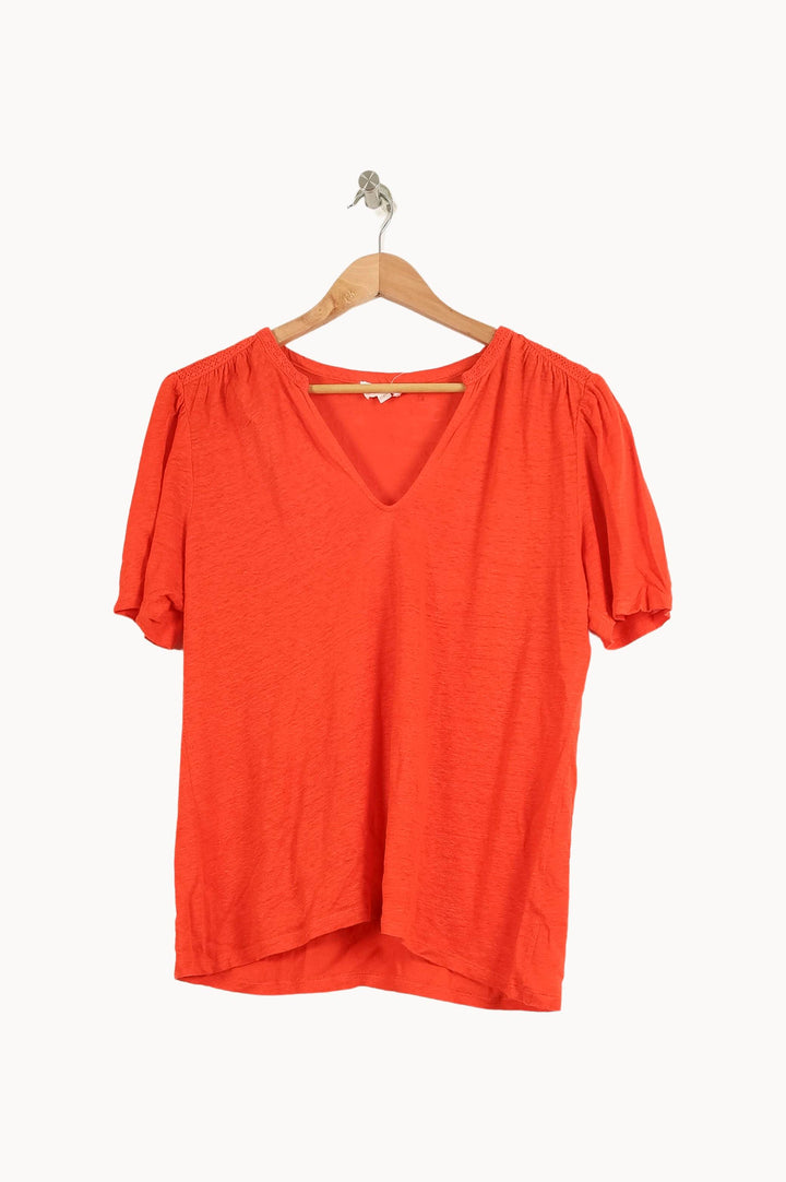 Tee-shirt Orange - Taille L/40 de la marque Maison 123 | PARAD51355 - Vendu par Paradigme - Image 2