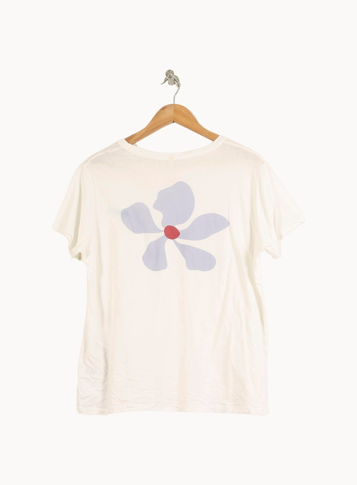 Tee-shirt Blanc - Taille XL/42 de la marque Bellerose | PARAD51361 - Vendu par Paradigme - Image 4
