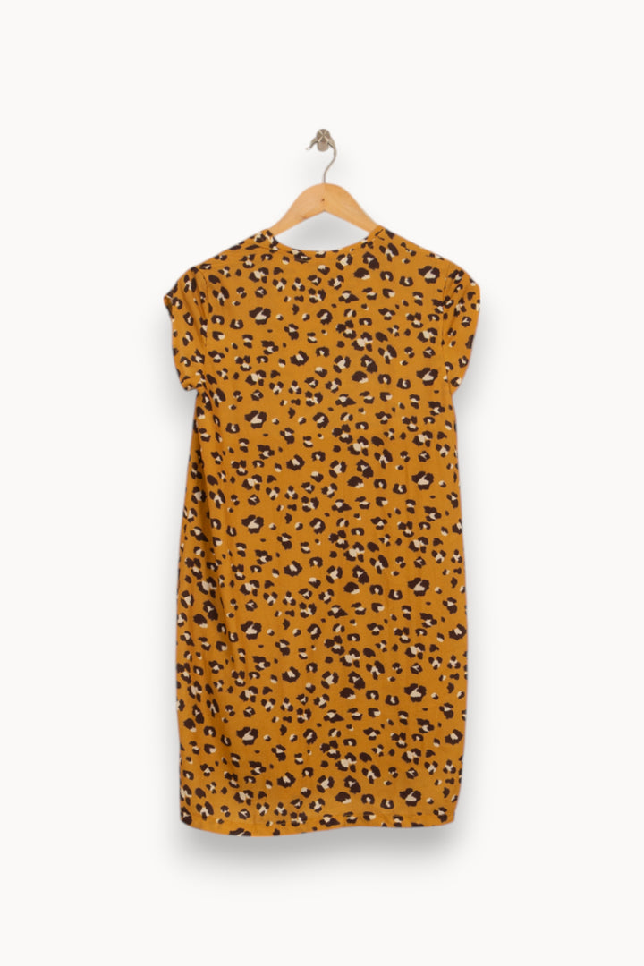 Robe Jaune et Noire - Taille S/36 de la marque La Fée Maraboutée | PARAD51364 - Vendu par Paradigme - Image 4