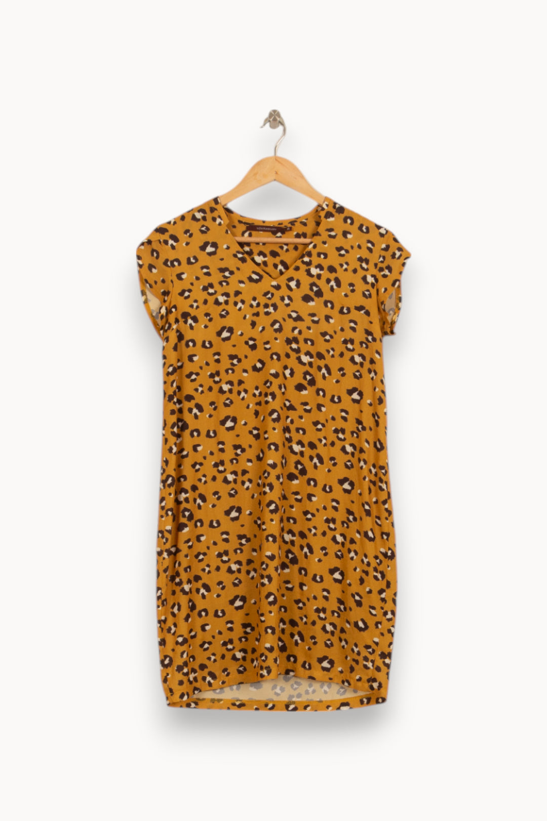 Robe Jaune et Noire - Taille S/36 de la marque La Fée Maraboutée | PARAD51364 - Vendu par Paradigme - Image 2