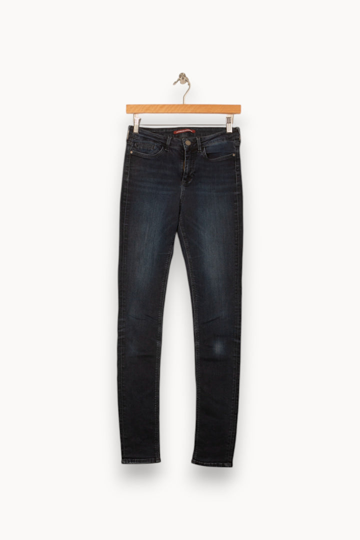 Jean Bleu Foncé - Taille S/36 de la marque Comptoir des Cotonniers | PARAD51385 - Vendu par Paradigme - Image 2