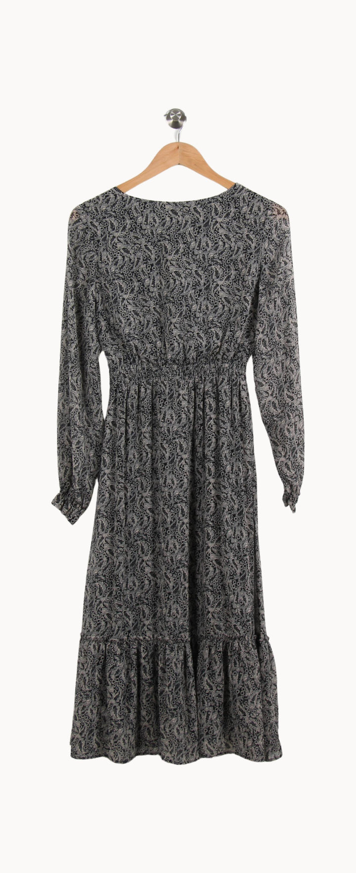 Robe Midi Noire et Blanche - Taille S/36 de la marque Sézane | PARAD51386 - Vendu par Paradigme - Image 4