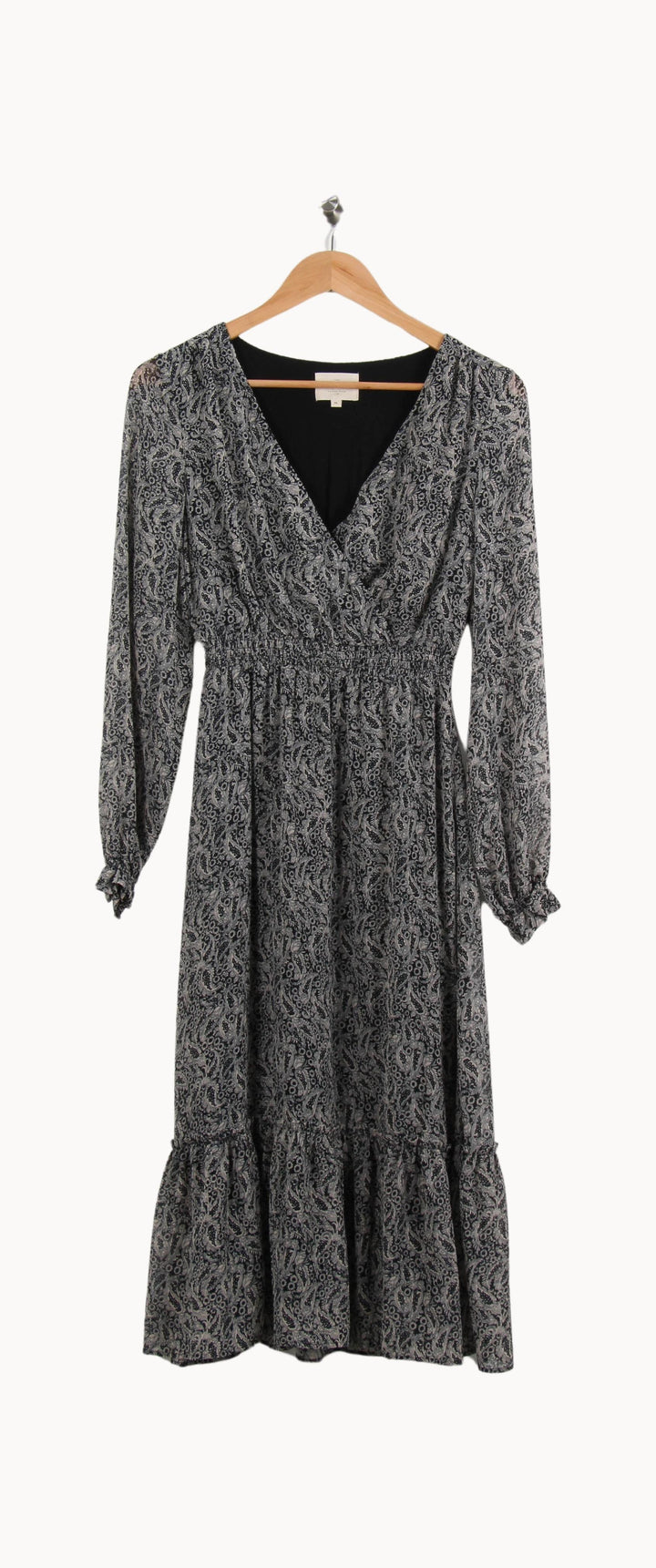 Robe Midi Noire et Blanche - Taille S/36 de la marque Sézane | PARAD51386 - Vendu par Paradigme - Image 2