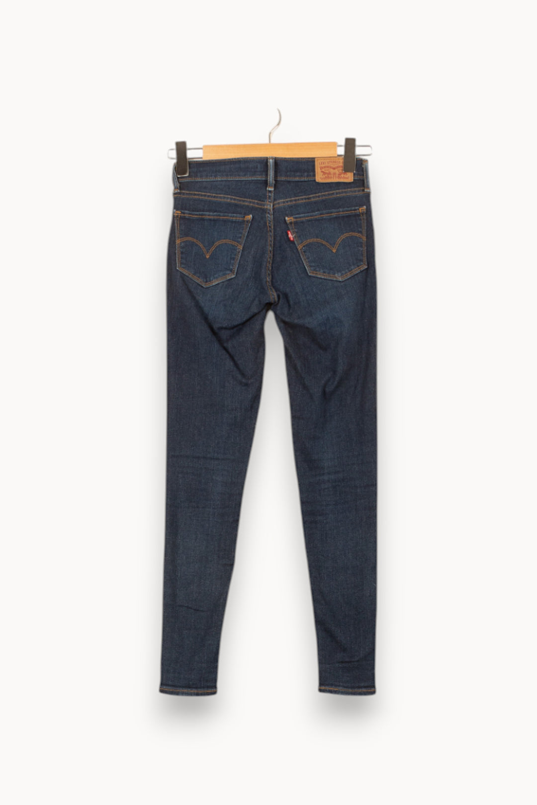 Jean Skinny Bleu - Taille XS/34 de la marque Levi's | PARAD51395 - Vendu par Paradigme - Image 4
