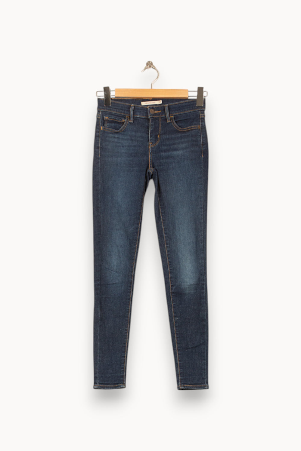 Jean Skinny Bleu - Taille XS/34 de la marque Levi's | PARAD51395 - Vendu par Paradigme - Image 2