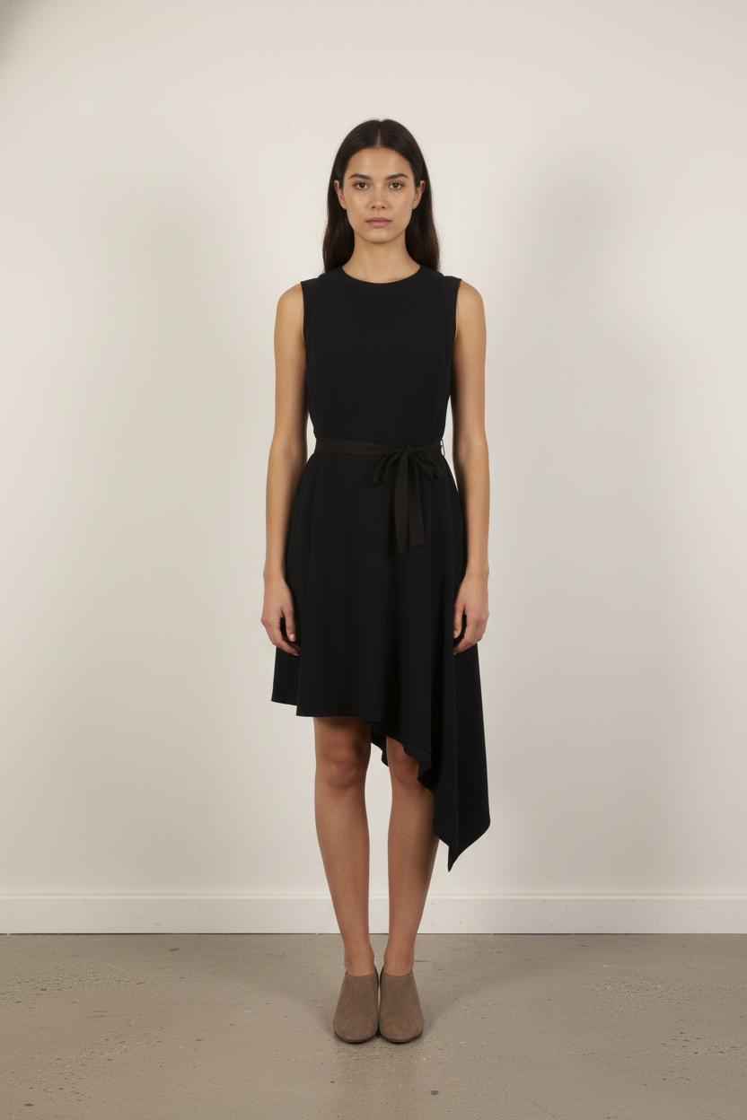 Robe Asymétrique Noire - Taille S/36