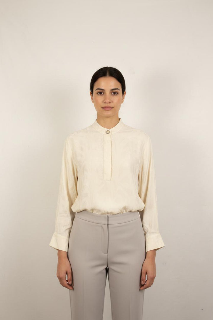 Blouse Beige - Taille S/36