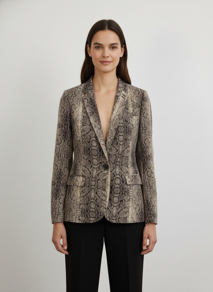 Blazer Beige et Noir - Taille M/38