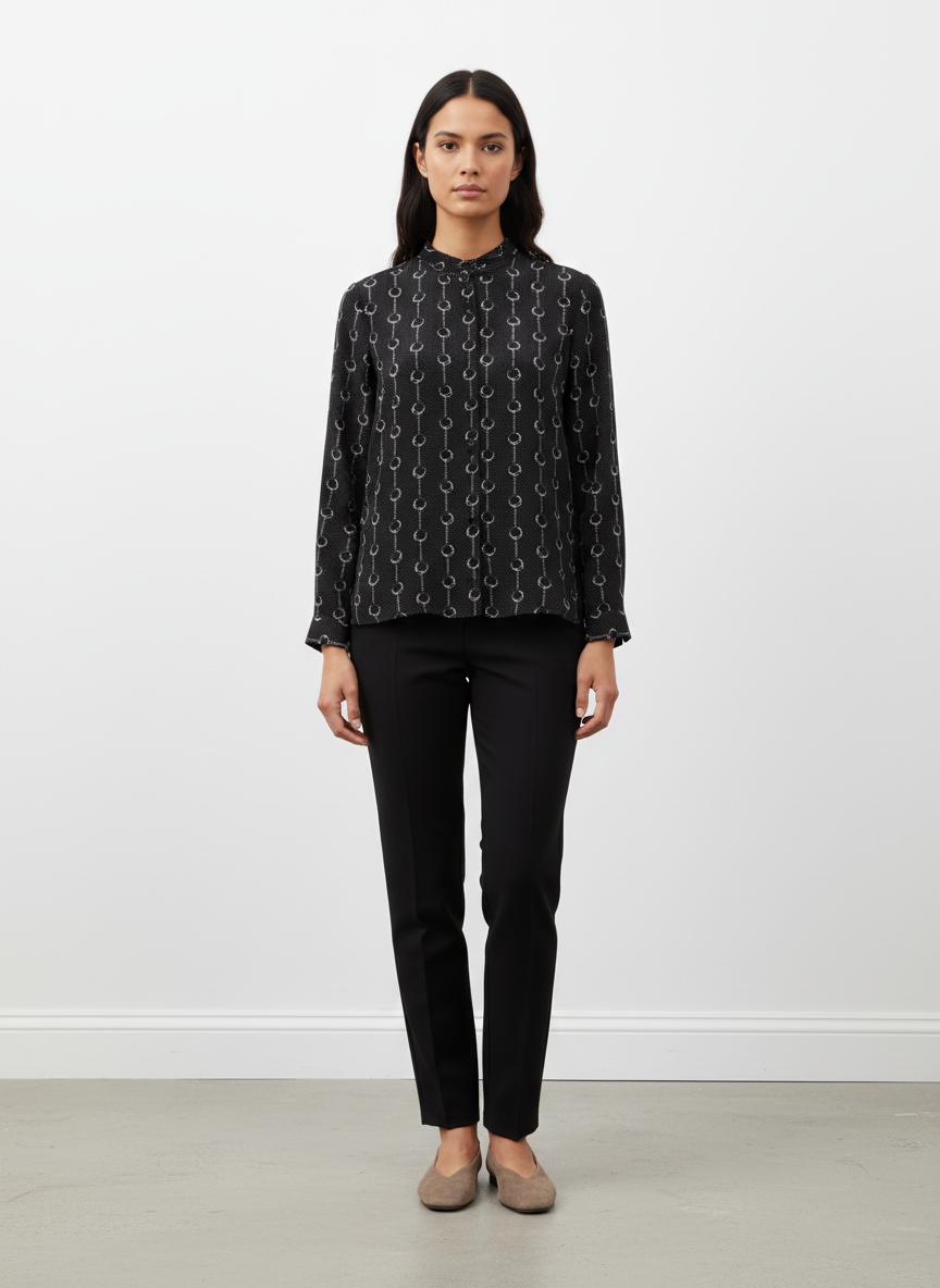 Chemisier Noir - Taille M/38