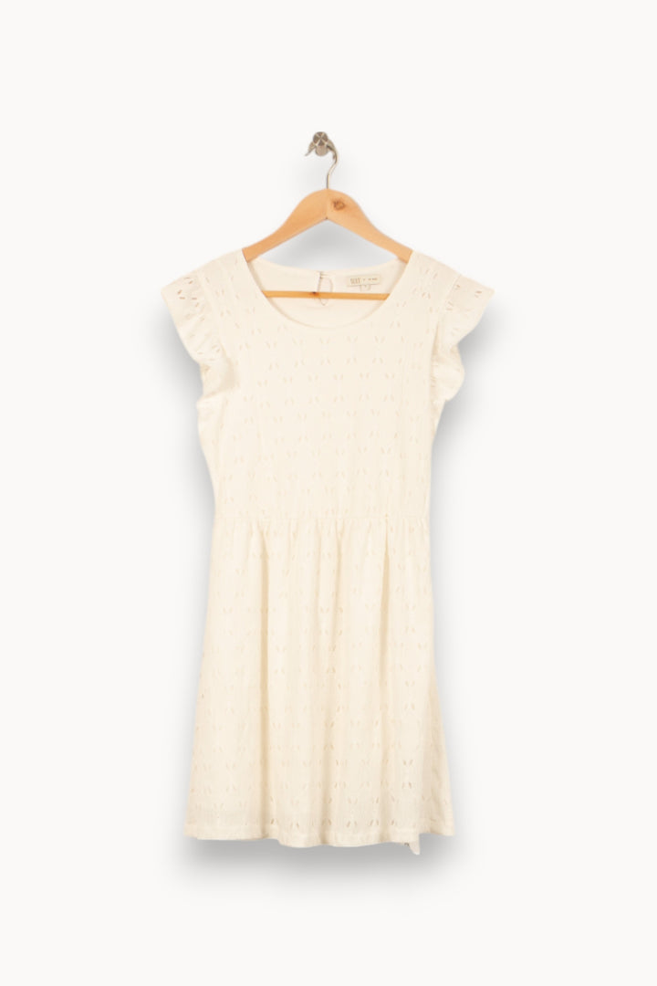 Robe Courte Beige - Taille S/36 de la marque IKKS | PARAD51454 - Vendu par Paradigme - Image 2