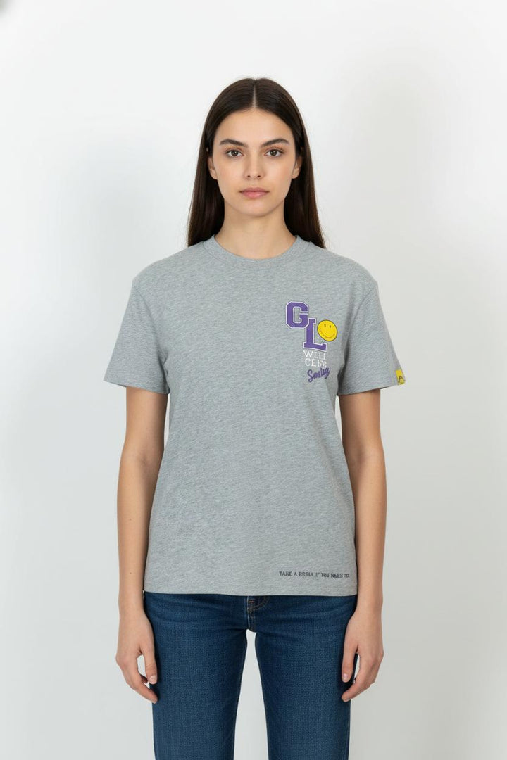 Tee-shirt Gris - Taille M/38 de la marque Galeries Lafayette | PARAD51465 - Vendu par Paradigme - Image 1