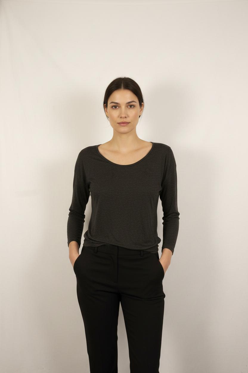 Pull Gris - Taille S/36