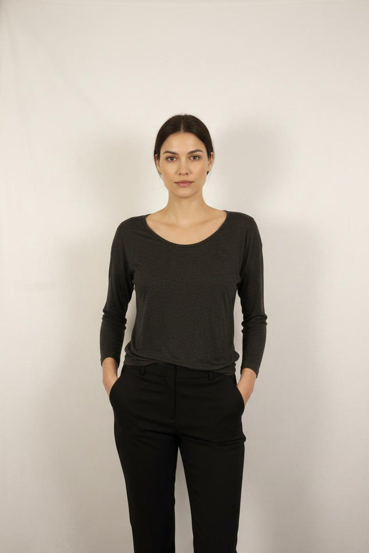 Pull Gris - Taille S/36