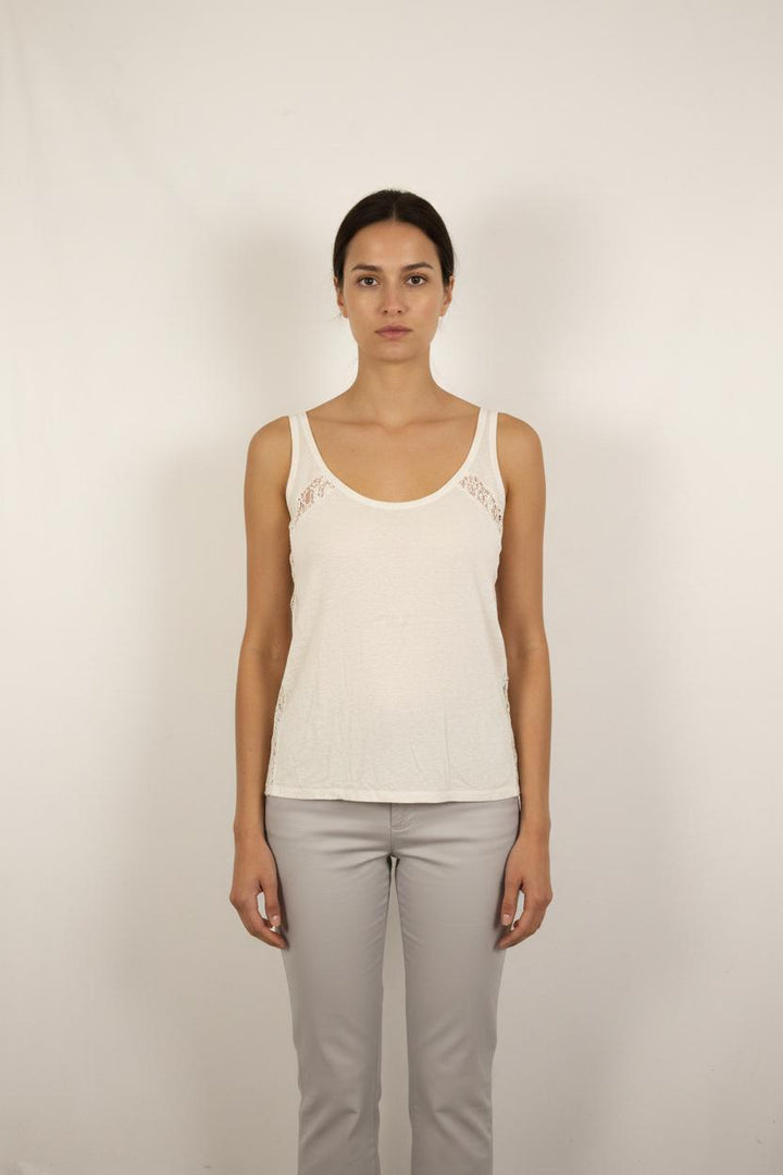 Débardeur Blanc - Taille T.U.