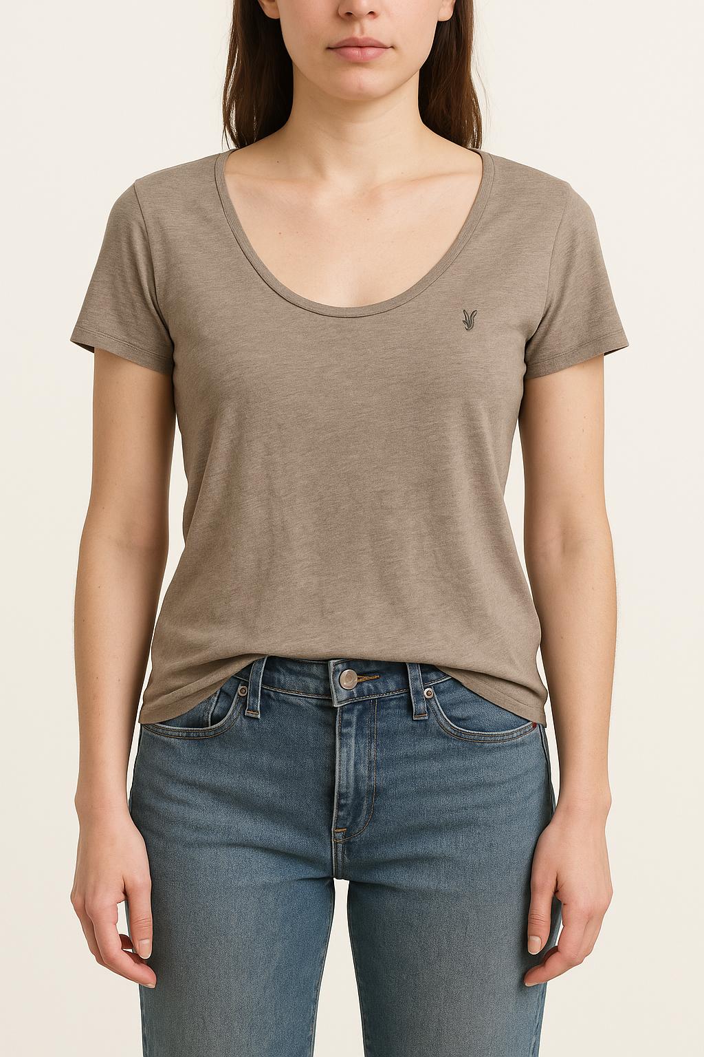 Tee-shirt Gris - Taille S/36 de la marque All Saints | PARAD51477 - Vendu par Paradigme - Image 1