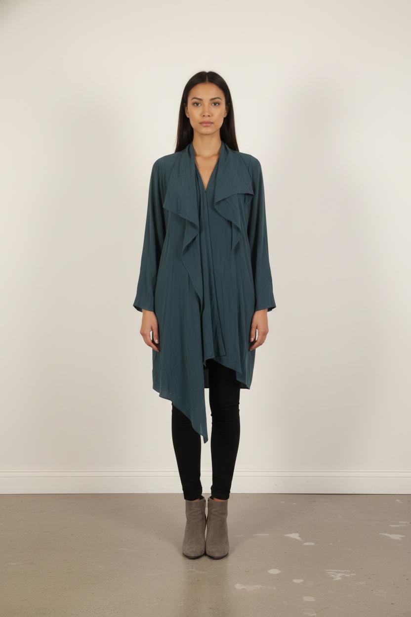 Robe Asymétrique Bleue - Taille M/38