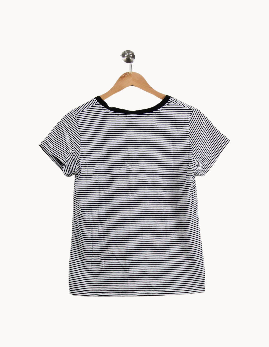 Tee-shirt Blanc et Noir - Taille M/38 de la marque Levi's | PARAD51496 - Vendu par Paradigme - Image 4
