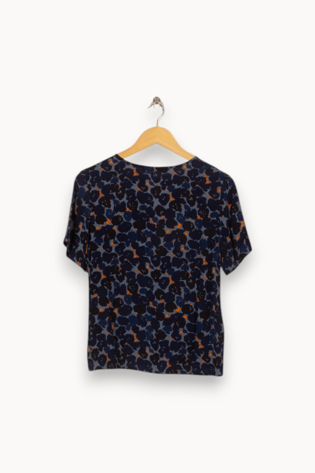 Blouse Bleue et Orange - Taille XS/34 de la marque Comptoir des Cotonniers | PARAD51499 - Vendu par Paradigme - Image 4