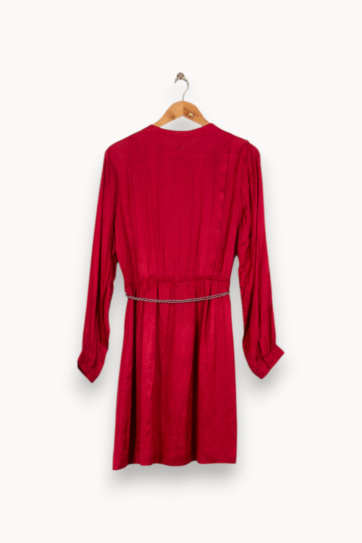 Robe Midi Rouge - Taille M/38 de la marque Valentine Gauthier | PARAD51551 - Vendu par Paradigme - Image 6