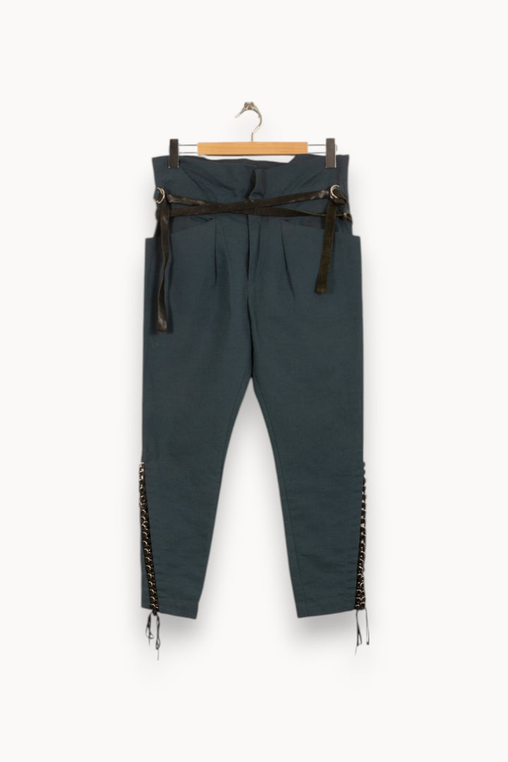 Pantalon Bleu - Taille M/38 de la marque Isabel Marant | PARAD51552 - Vendu par Paradigme - Image 5