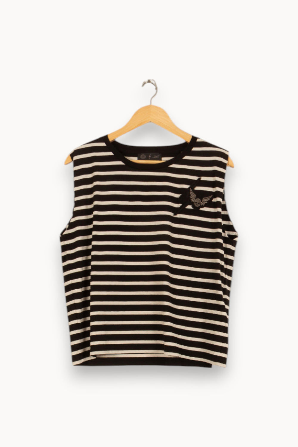 Débardeur Noir et Blanc - Taille M/38 de la marque IKKS | PARAD51553 - Vendu par Paradigme - Image 2