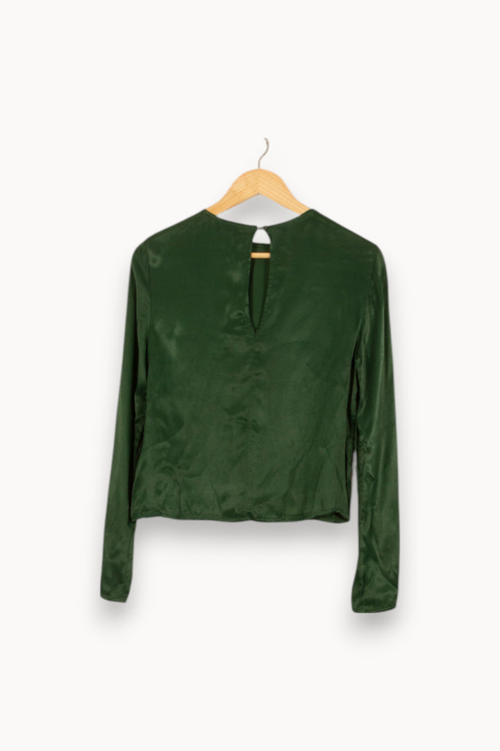 Blouse Verte - Taille XS/34 de la marque Bizance | PARAD51554 - Vendu par Paradigme - Image 4