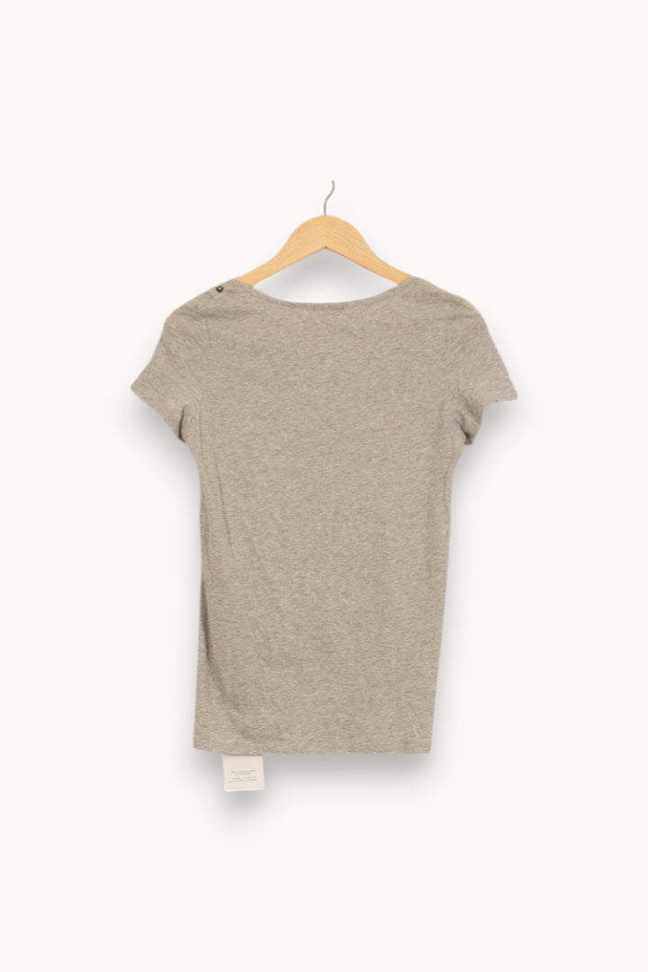 Tee-shirt Gris - Taille XL/42 de la marque IKKS | PARAD51556 - Vendu par Paradigme - Image 4