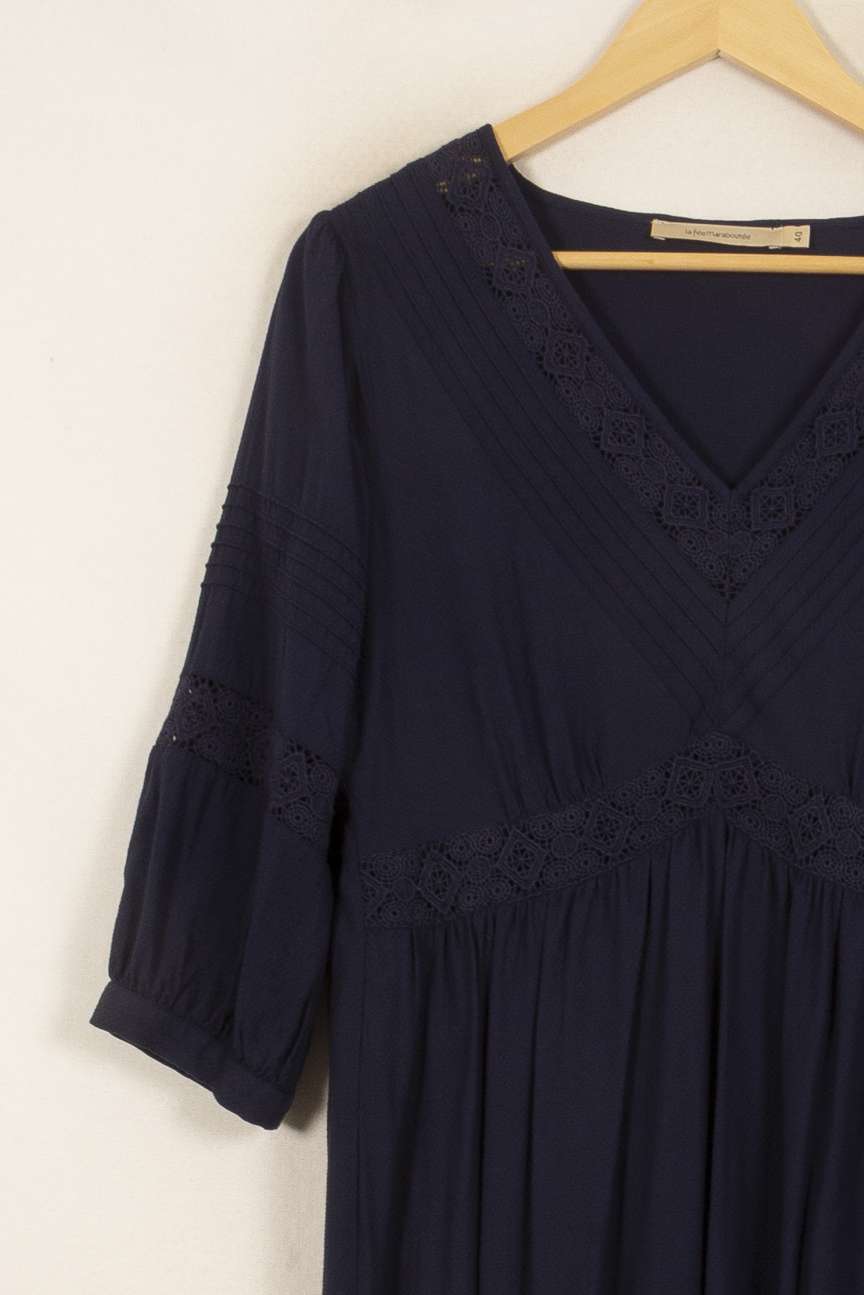 Robe Bleue - Taille L/40 de la marque La Fée Maraboutée | PARAD51559 - Vendu par Paradigme - Image 3