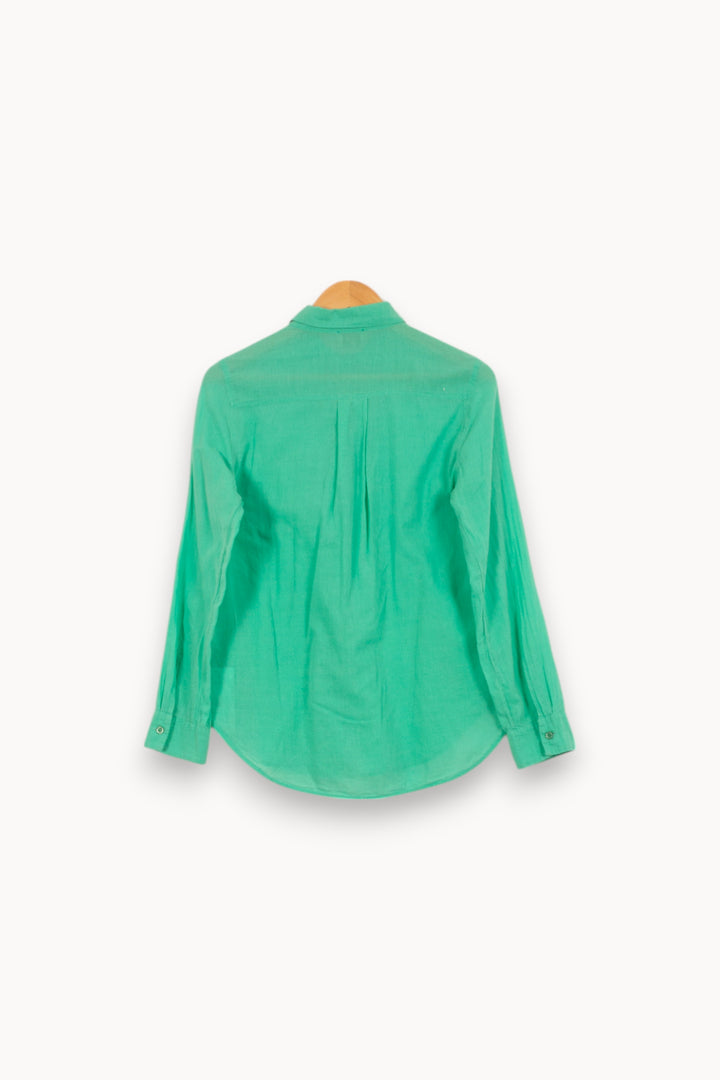 Chemise Verte - Taille M/38 de la marque La Fée Maraboutée | PARAD51560 - Vendu par Paradigme - Image 4