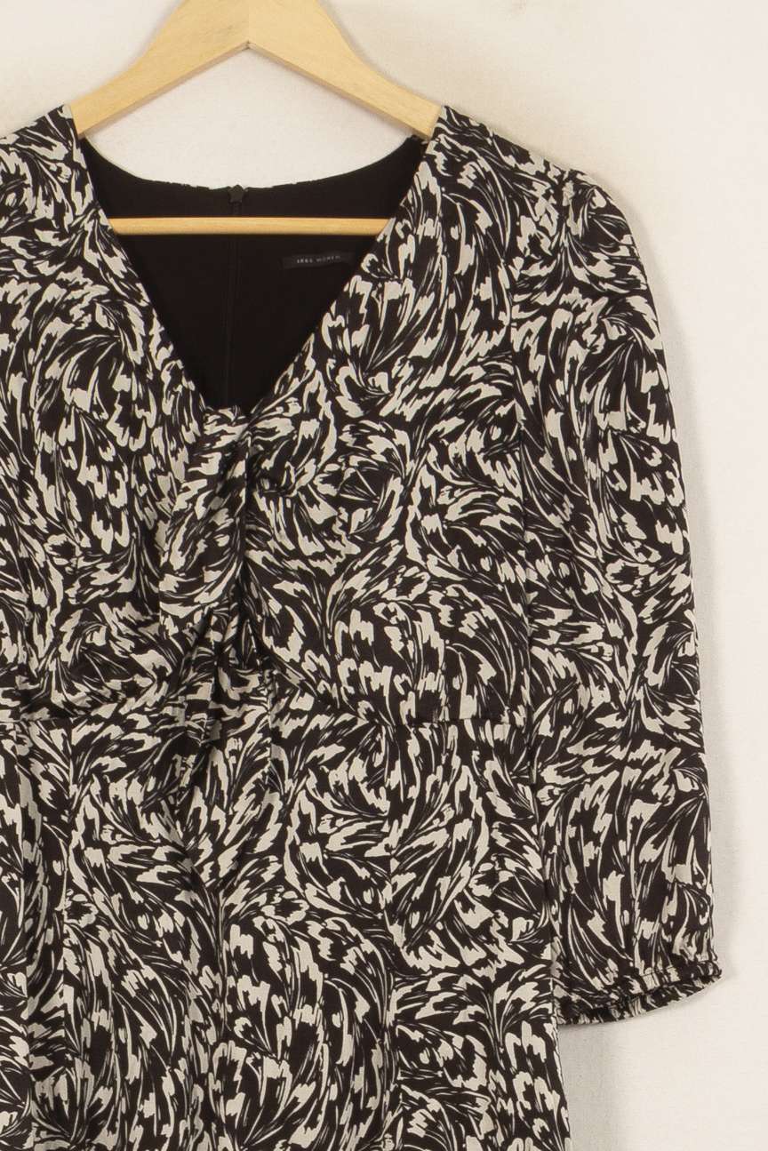 Robe Courte Noire et Blanche - Taille L/40 de la marque IKKS | PARAD51561 - Vendu par Paradigme - Image 3
